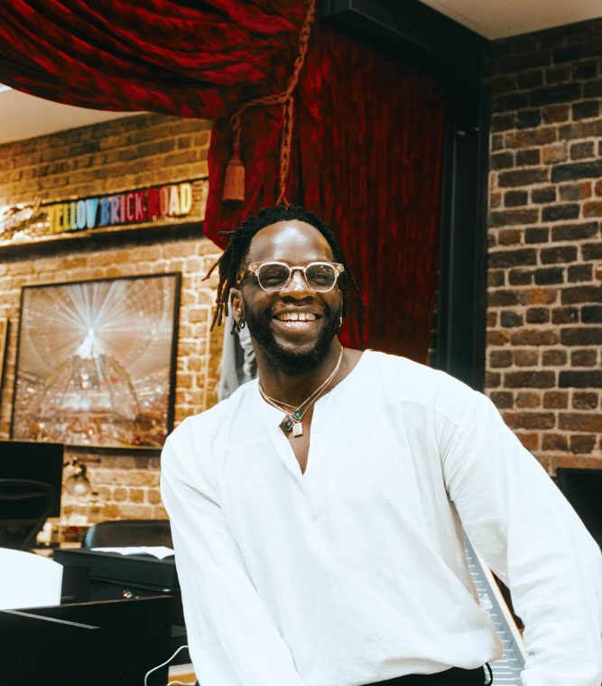 Team member Ayo Akinola